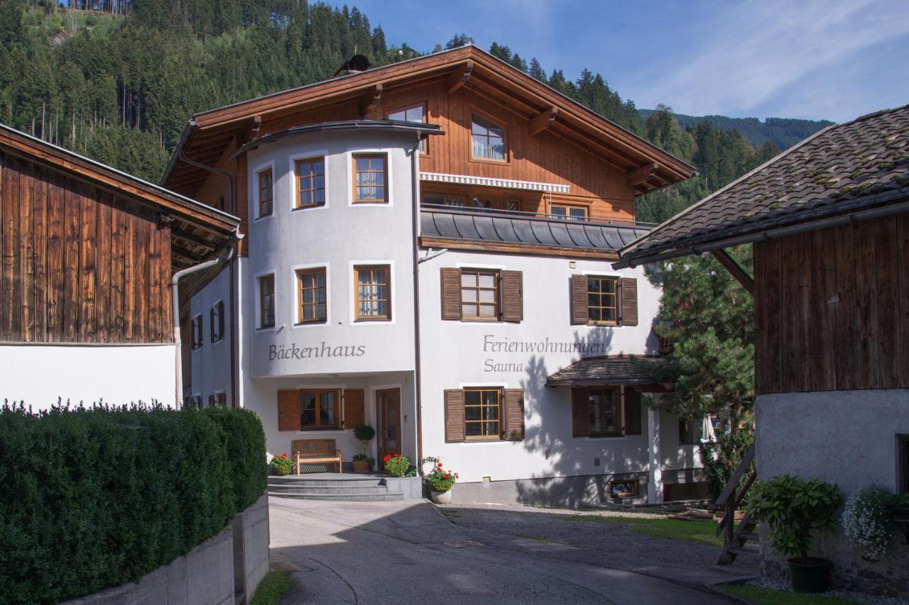 Ferienwohnungen Bäckenhaus Stumm Exterior foto