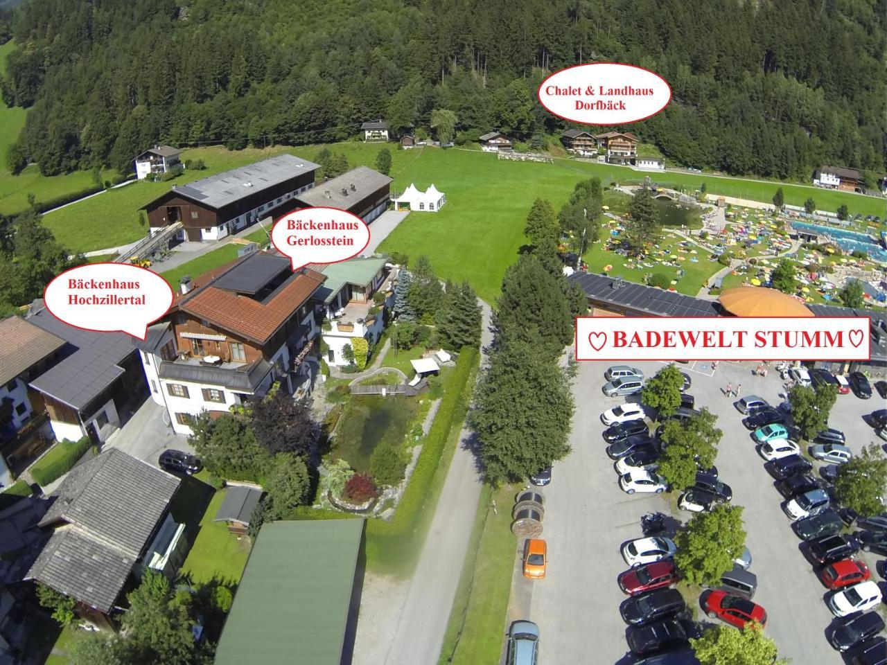 Ferienwohnungen Bäckenhaus Stumm Exterior foto